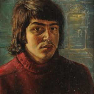 Self-Portrait. 1974, oil on canvas, 44x37
