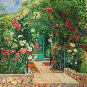 Paradise Garden. 2010, oil on canvas, 70x63