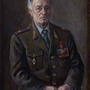 The portrait of Arkadi Ter-Tadevosyan․ 2017, oil on canvas,
