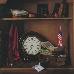 A letter from America. 1988, oil on canvas, 100x80 (Private Collection, Boston)