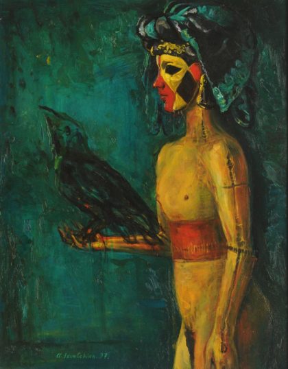 The Witch. 1997, oil on canvas, 74x57
