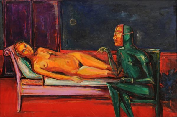 Alien. 1996, oil on canvas, 80x120