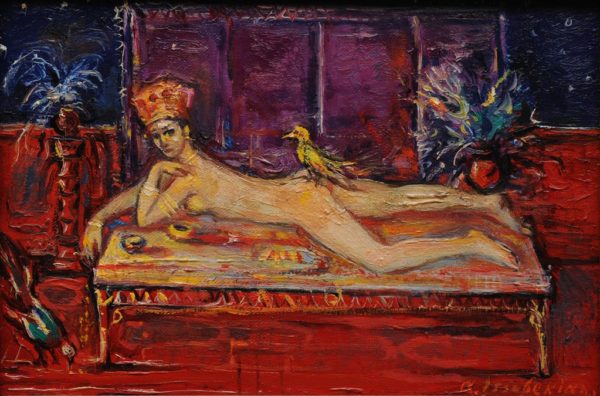 Salome. 1997, oil on canvas, 20x30