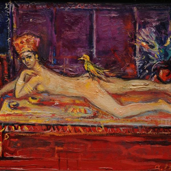 Salome. 1997, oil on canvas, 20x30