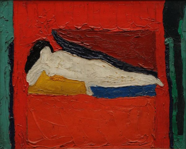 Nude. 1982, oil on canvas, 41x31