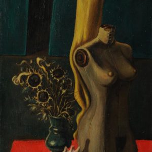 Tailor’s Dummy with Phallus. 1996, oil on canvas, 60x40