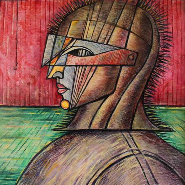 Commander. 2013, oil on canvas, 60x60