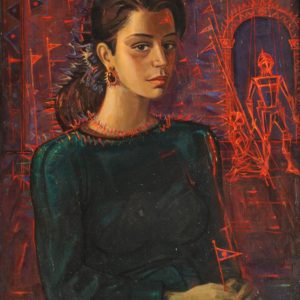 Dedication. 1992, oil on canvas, 80x60