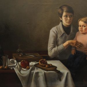 Family. 1979, oil on canvas, 85x100 (National Gallery of Armenia)