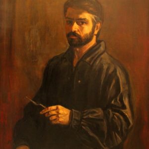 Portrait of Aram Isabekyan, oil on canvas