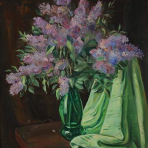 Lilacs․ 1997, oil on canvas, 75x70