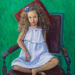 Little Alexandra. 2013, oil on canvas, 40x50