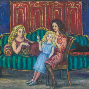 Three Sisters. 2015, Oil on Canvas, 29.5x39.5 cm