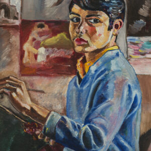 Self-Portrait. 1968, Oil on Canvas, 69x50 cm