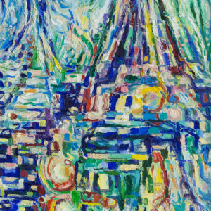 Eiffel Tower. 2020, Oil on Canvas, 42x29.5 cm