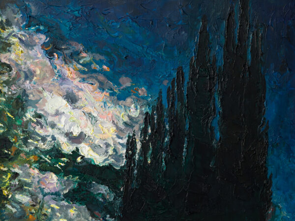 Aghveran․ 2022, Oil on canvas, 30x37 cm
