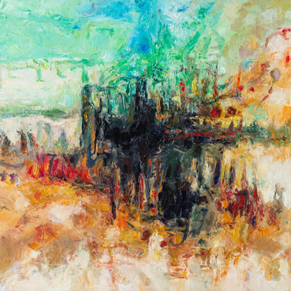 CITE, PARIS. 2022, Oil on Canvas, 30x40 cm (Private collection, Luxembourg)